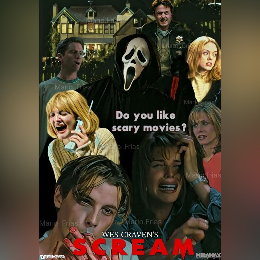 $1 SCARY MOVIE LANYARD. NEW. $1 WITH ANY $10 ORDER OR MORE - Picture 8 of 12